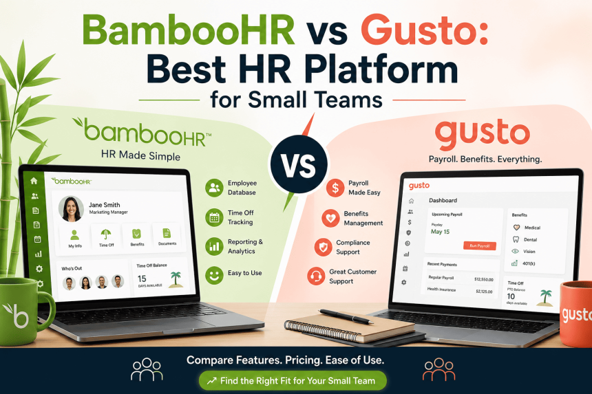BambooHR vs Gusto: Best HR Platform for Small Teams