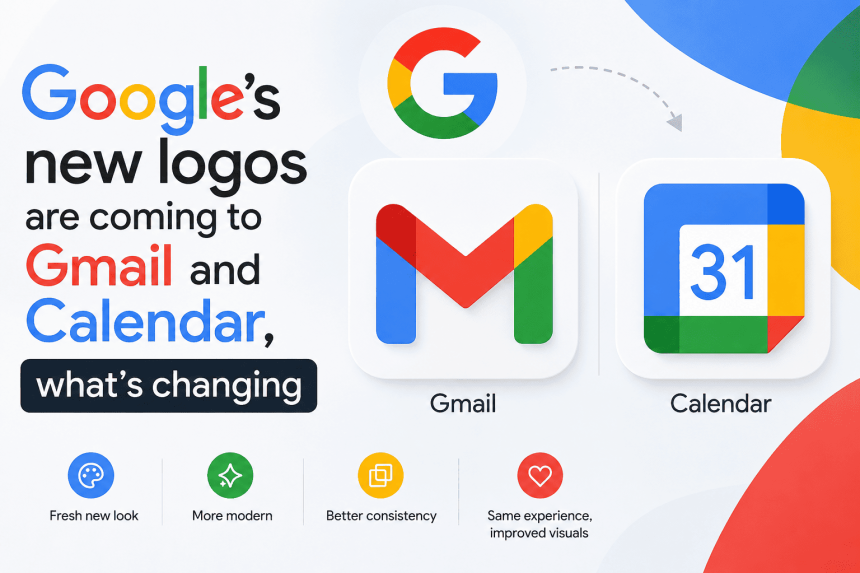 Google's New Logos Are Coming to Gmail and Calendar: What's Changing