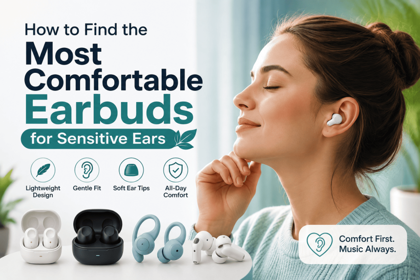 How to Find the Most Comfortable Earbuds for Sensitive Ears